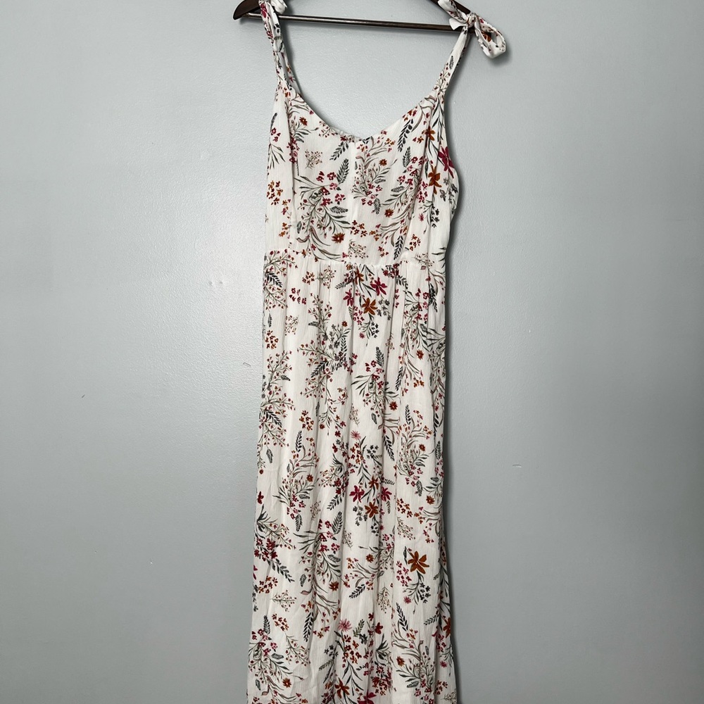 White floral sundress